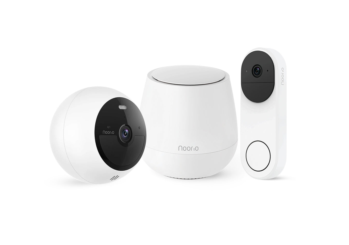 Noorio B200 Cam + Video Doorbell D110 Security System