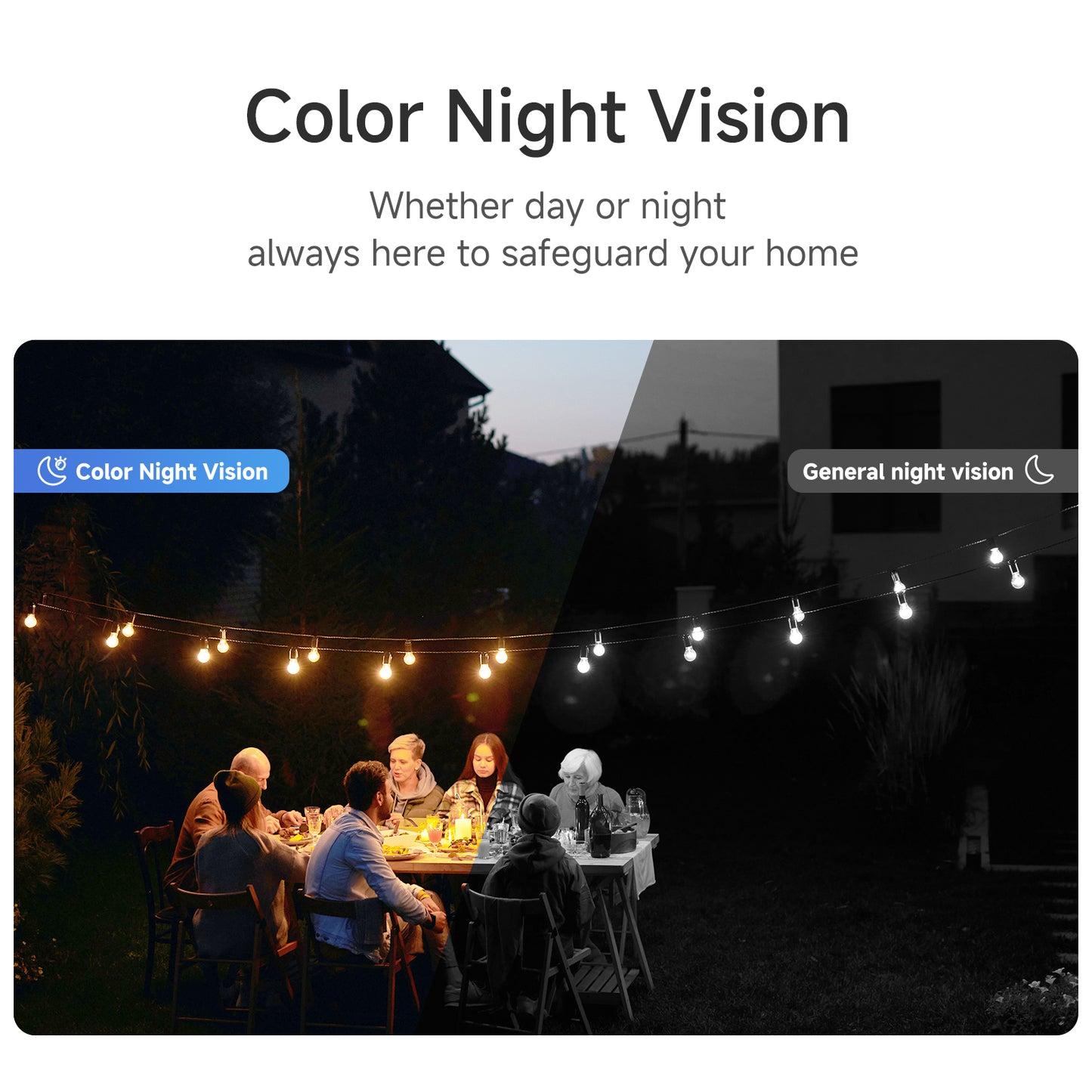 Noorio 2K Security Camera Outdoor 360° Pan/Tilt, Two Way Talk Wired Outdoor Camera for Home Surveillance, 24/7 Recording, Color Night Vision, Cloud & SD Card Storage, Compatible with Alexa, 2.4G WiFi