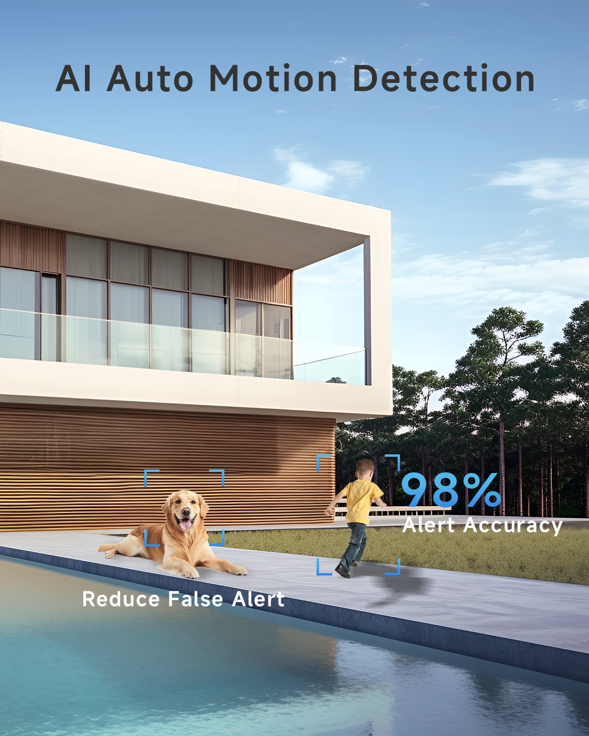Noorio Solar Security Camera Wireless Outdoor System:2K/4MP , 360° PTZ, 2-Way Talk, 2.4G WiFi only