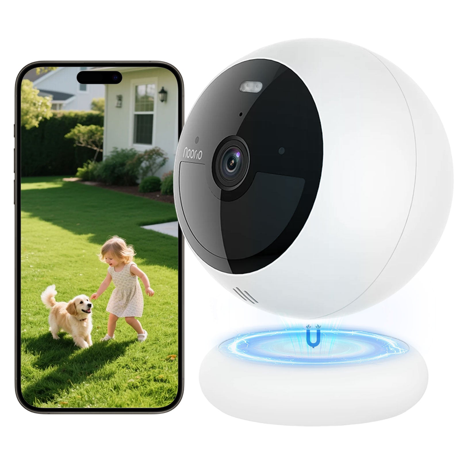 Noorioノリオ B210-SE 防犯カメラ　2025年購入品 Noorio Security Cameras Wireless Outdoor 4MP Battery Powered