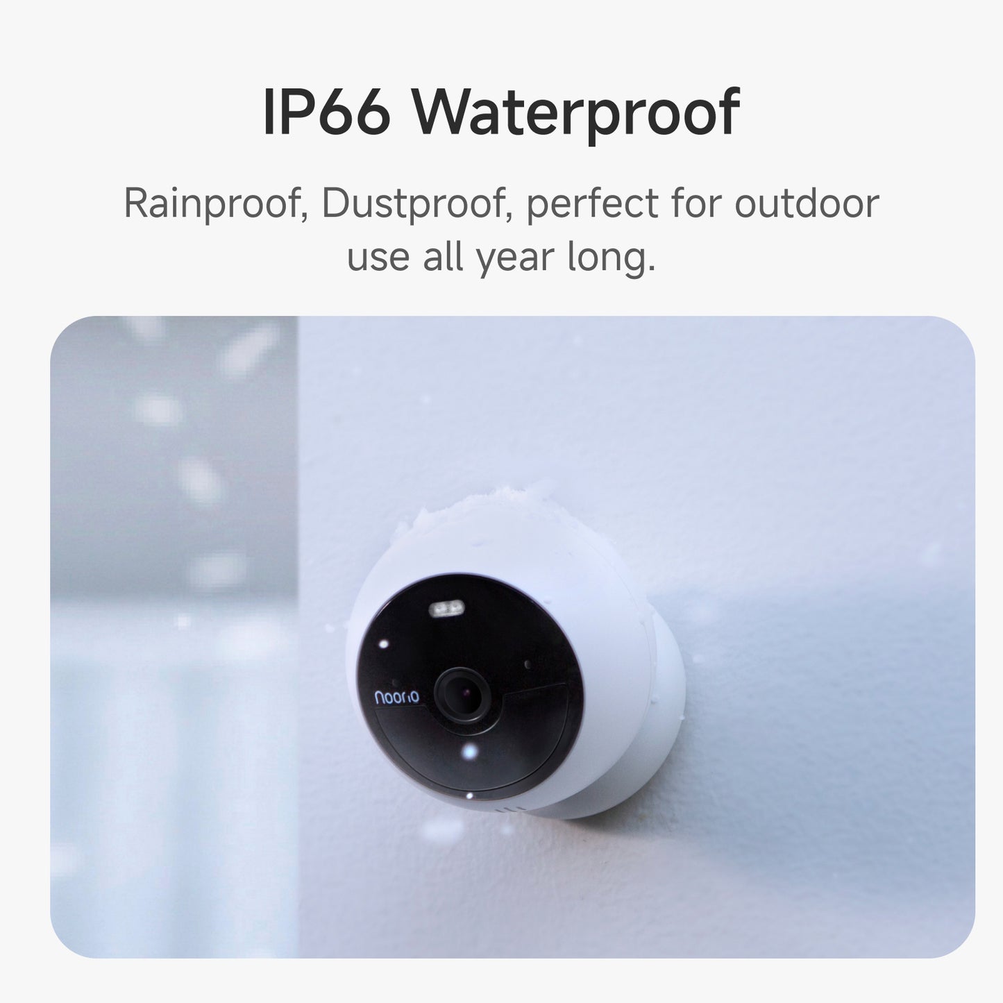 Noorio Solar Security Cameras Wireless Outdoor, 1080P Battery Powered Magnetic Outdoor Camera with AI Motion Detection, 2.4G WiFi Home Security Camera Color Night Vision, 8GB Local Storage