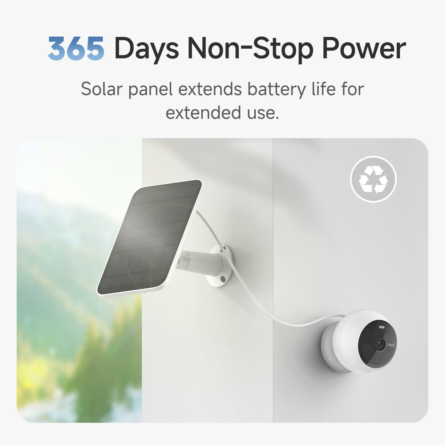 Noorio Solar Security Cameras Wireless Outdoor, 1080P Battery Powered Magnetic Outdoor Camera with AI Motion Detection, 2.4G WiFi Home Security Camera Color Night Vision, 8GB Local Storage