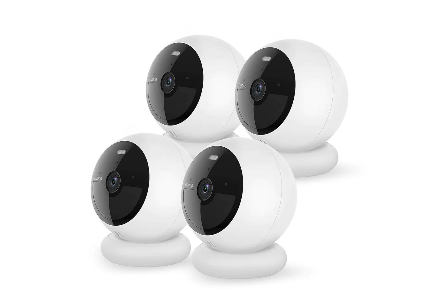Noorio B210 2K Wireless Battery Security Cameras 4PACK