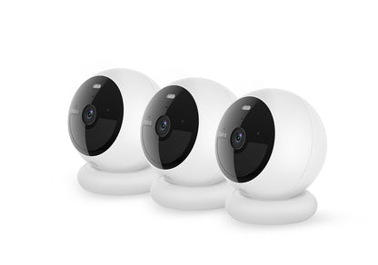 Noorio B211 Cam: Quick Setup, AI Recognition, 2K+ HD, Night Vision, Alexa-Compatible, 16GB No Monthly Fee