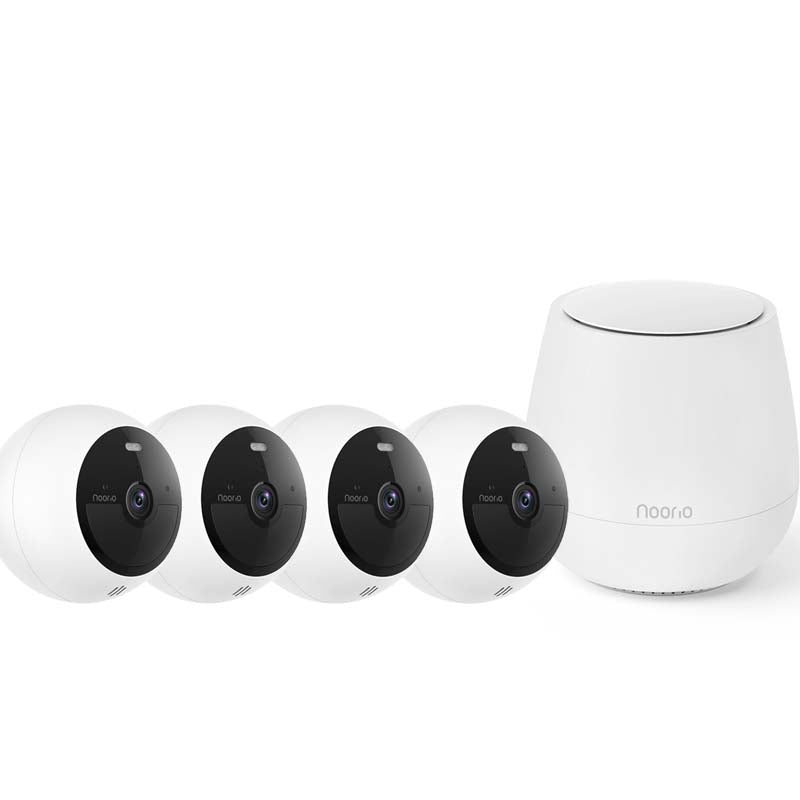 Noorio B210: 2K Camera - Easy Install, 16GB, No Monthly Fees