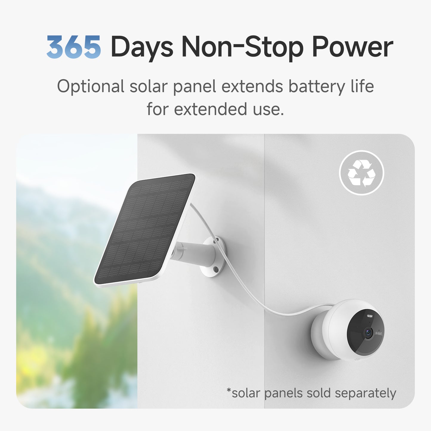 B211 Solar-Powered Security System: Quick Setup, AI Recognition, 2K+ HD, Night Vision, Alexa-Compatible, 16GB No Monthly Fee