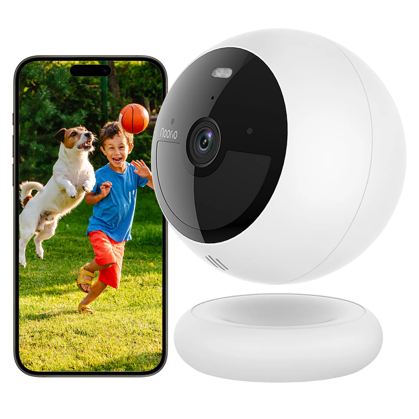 Noorio B200-SE,Wireless Security Camera - 1080p Crisp Video, Easy Install