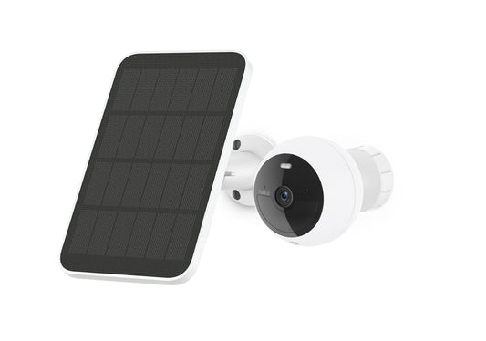 Noorio B200 Security System: Solar-Powered, Easy Setup, 1080p HD, Night Vision, Alexa-Compatible, 8GB Storage