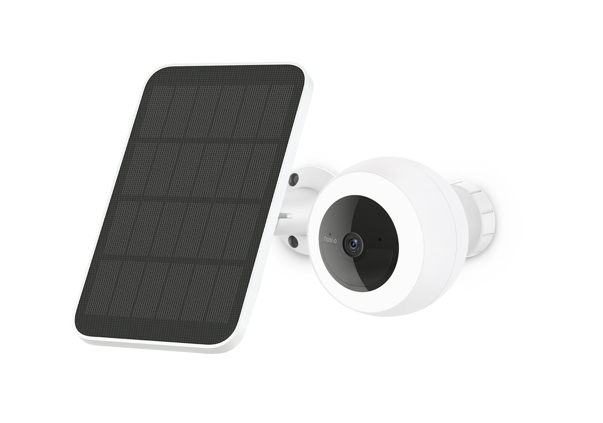 B310 Solar-Powered Floodlight Security System: Easy Setup, 2K HD