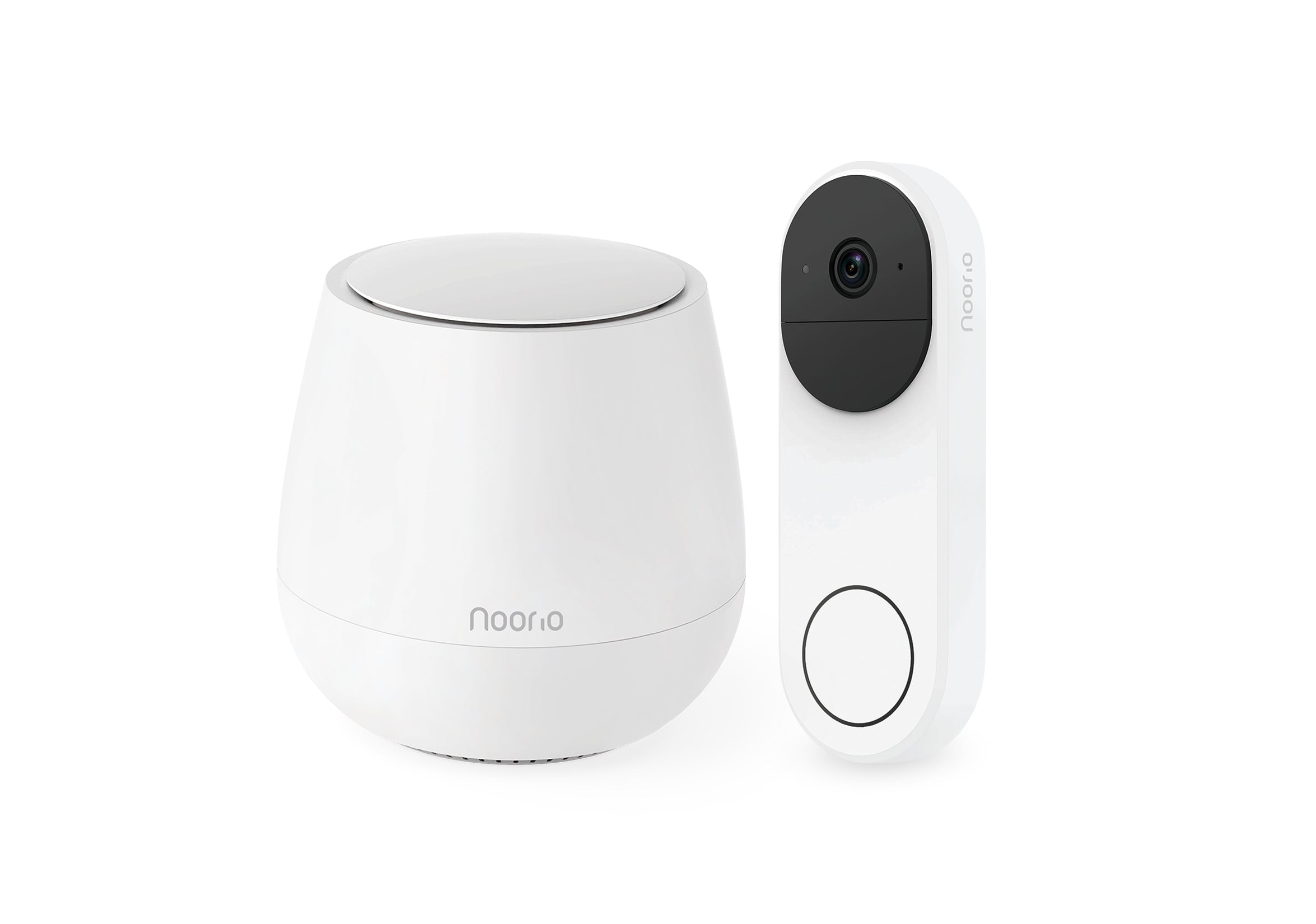 Noorio D110 Security System: AI-Powered 2K+ Video Doorbell, Set up via ...