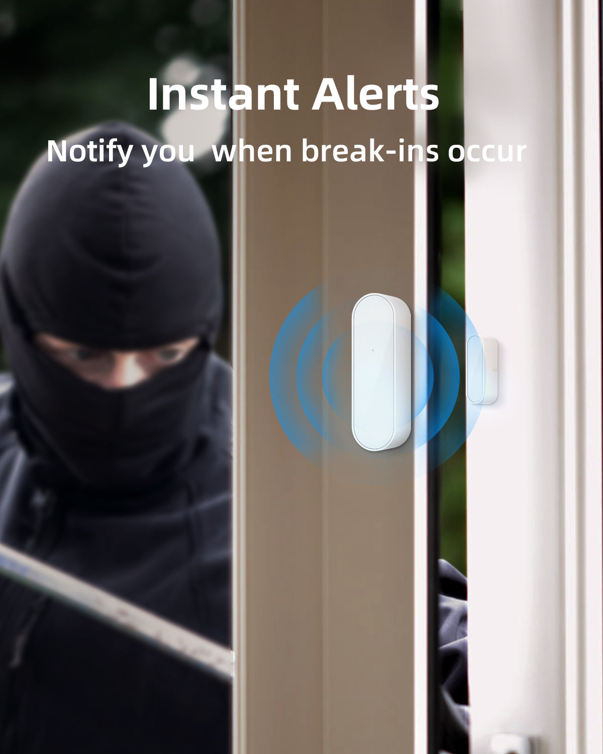 Noorio wireless contact sensor instant alert