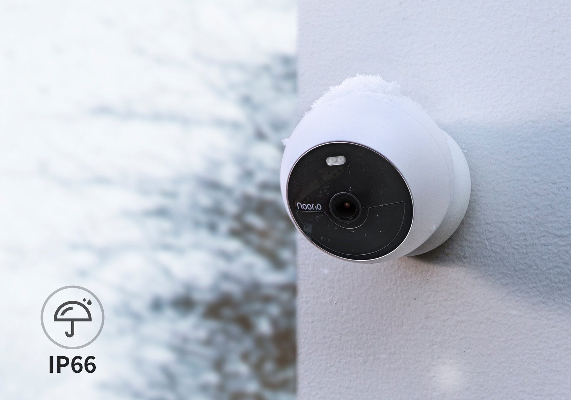 How are wireless security cameras powered?